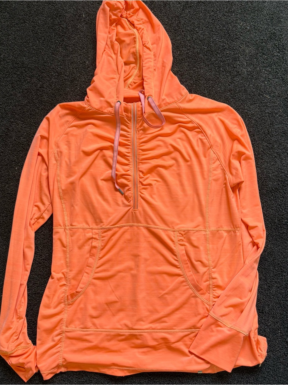 Tangerine Women’s XL Hooded-Up Pullover